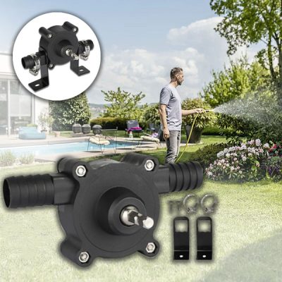 Bomba de Água Acionada por Berbequim - 20-30 L/min, 12x6x4 cm | ROTOPUMP