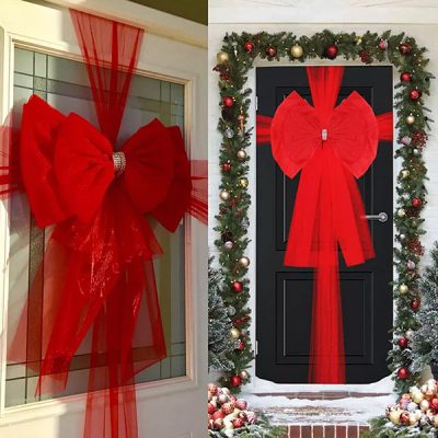 Laço Grande para Decoração de Natal e Festas | RUBYBOW