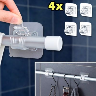 Suportes Auto-Adesivos Fortes (Conjunto de 4) | CLIPS