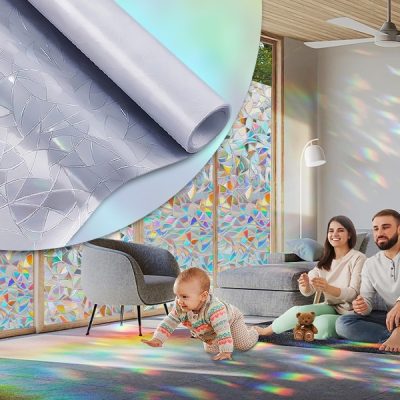 Película decorativa e de privacidade para janelas | PRISMWRAP
