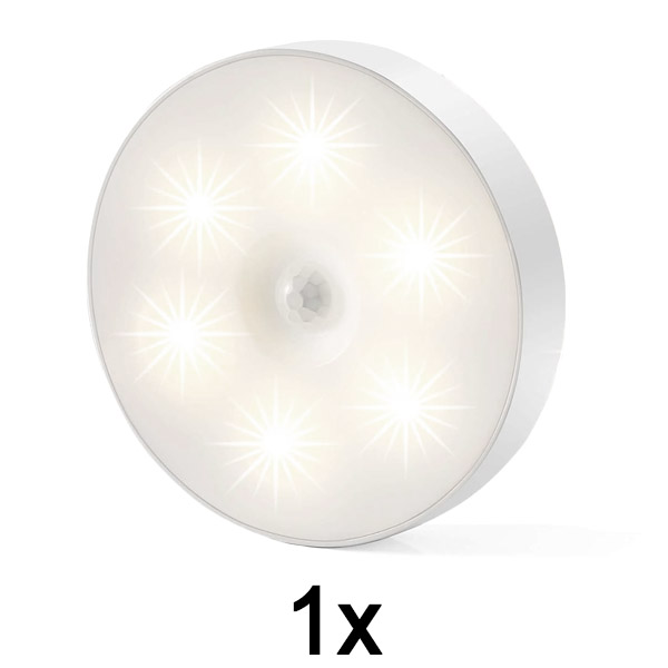 1x Lâmpada LED inteligente com sensor de movimento | LUMISIGN