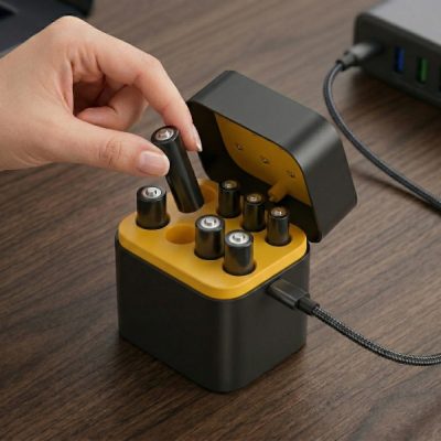 Caixa compacta de carregamento de baterias | ENERVIR